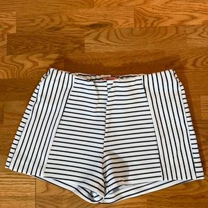 Cute Navy and White Striped Shorts
